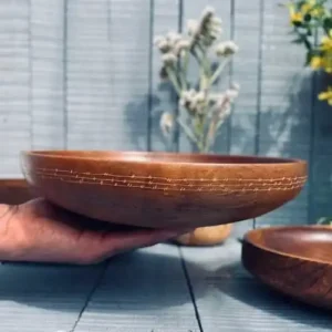 کاسه چوبی توسکا اصفهان