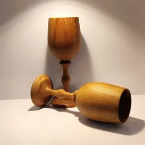 جام چوبی خراطی شده اصفهان