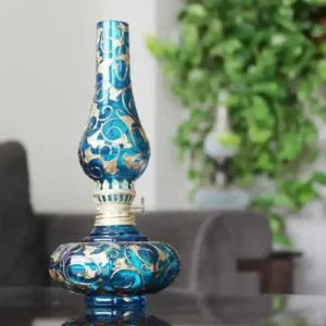 چراغ نفتی شیشه‌ای قزوین