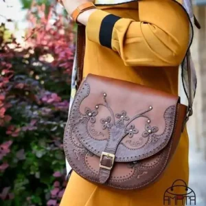 کیف دستی معرق چرم