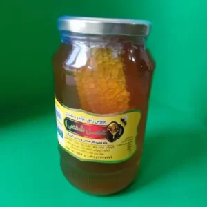 عسل گون با موم 900 گرمی از گلپایگان
